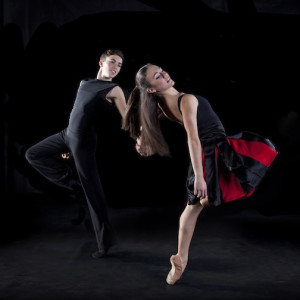 Olivia Castagna and Luke Dimattina, Year 10.  Photo: Belinda Strodder.